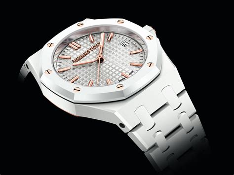 royal oak white ceramic|audemars piguet royal oak selfwinding.